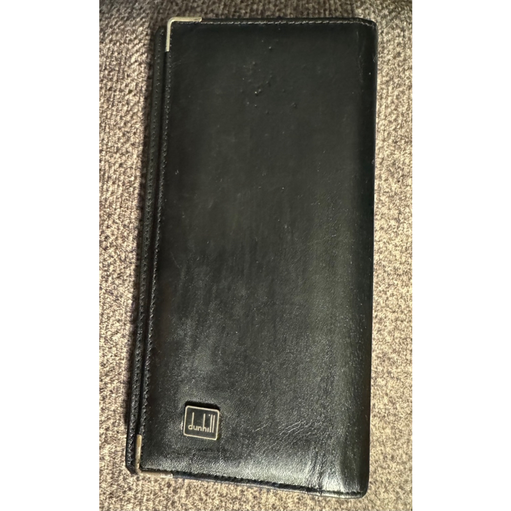 Dunhill Vintage Leather Long Wallet